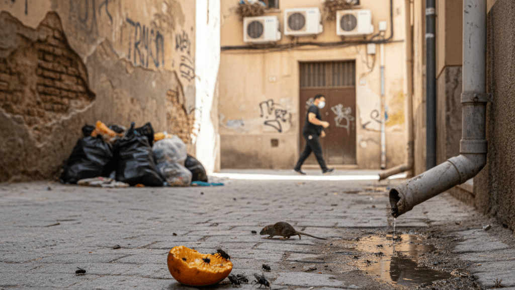 Plagas urbanas comunes en Murcia y su impacto sanitario