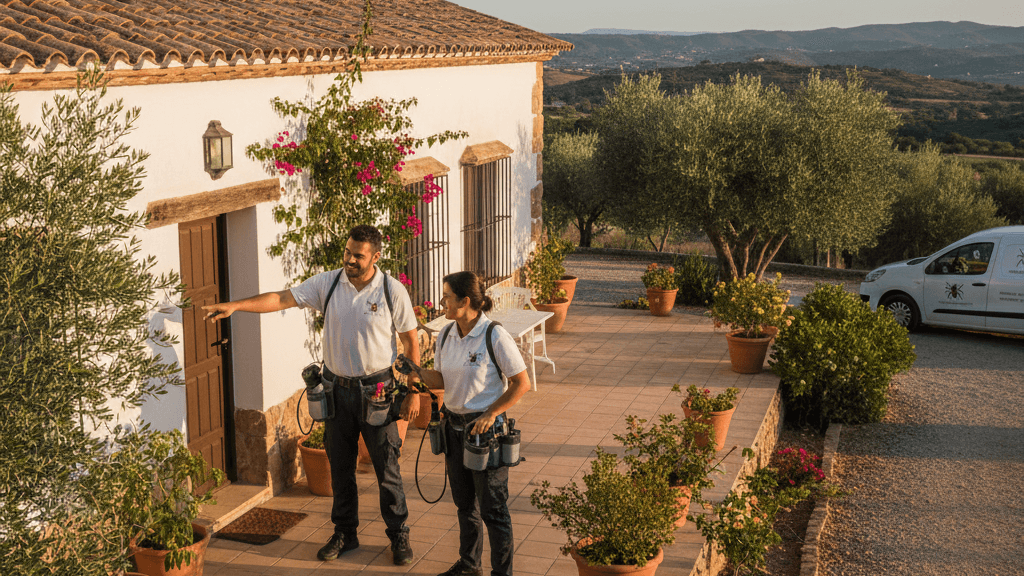 Servicio profesional de Control de plagas Murcia con técnicos equipados y certificaciones