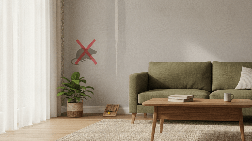 Imagen que muestra cómo eliminar las ratas de la casa para siempre con sellado de grietas, trampas sin veneno y medidas de prevención en el hogar